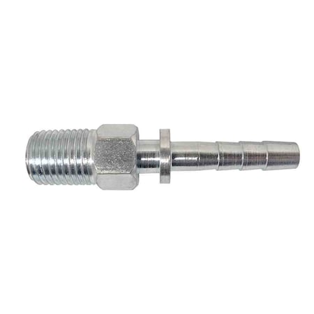 Interstate Pneumatics 1/4 Inch MPT Special Steel Fitting, PK 100 FM44RL-100K